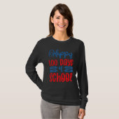 100th Day Of School Teachers Kids Child Happy 100  T-Shirt (Vorne ganz)