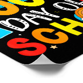 100th Day Of School Teachers Students 100 Days Of Poster (Ecke)