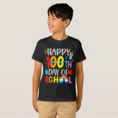 100th Day Of School Teachers Students 100 Days Of T-Shirt (Vorne ganz)