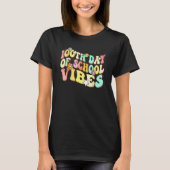 100th Day Of School Vibes Teachers Kids Child Happ T-Shirt (Vorderseite)