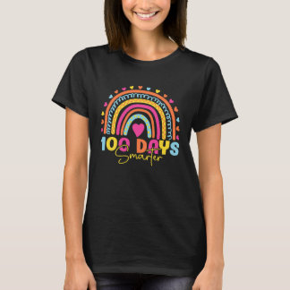 100th Days Of School Teacher 100 Days Smarter Cute T-Shirt
