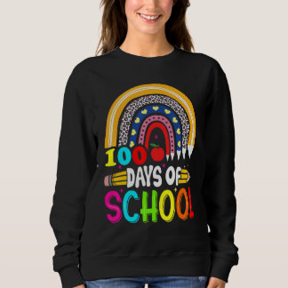 100th Days of School Teacher Kids - 100 Days Smart Sweatshirt
