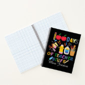 100th days of teacher stuff, 100th days at school notizblock (Innenseite)