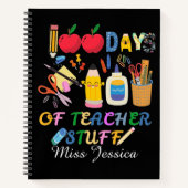 100th days of teacher stuff, 100th days at school notizblock (Vorderseite)