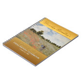 100th Geburtstags-Feier mit Monet Gast-Buch Notizblock (Linke Seite)