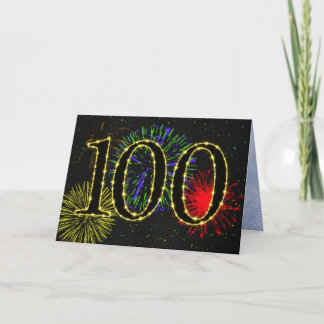 100th Geburtstags-Party Einladung