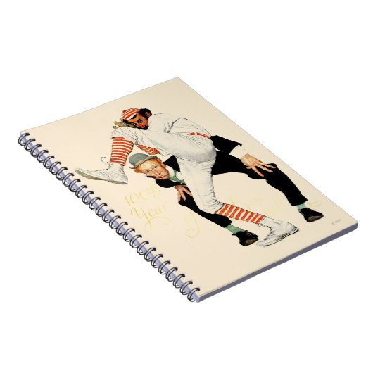 100th Jahrestag des Baseballs Notizblock (Rechte Seite)