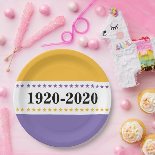 100th Jahrestags-19. Pappteller (Party)