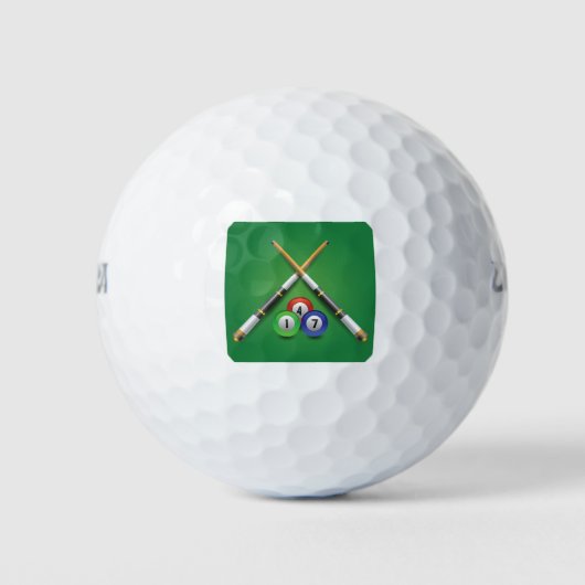 1010billiard-Etikett Golfball (Vorderseite)