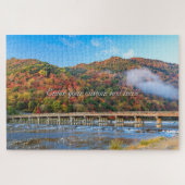 [1014] Arashiyama – Morning Hues over Togetsukyo Puzzle (Horizontal)