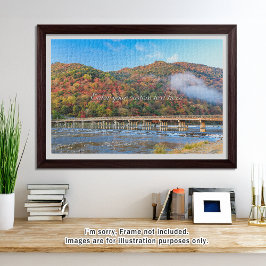 [1014] Arashiyama – Morning Hues over Togetsukyo Puzzle