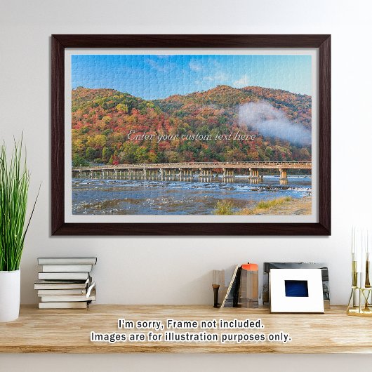 [1014] Arashiyama – Morning Hues over Togetsukyo Puzzle