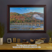 [1014] Arashiyama – Morning Hues over Togetsukyo Puzzle