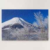 [1014] Mt.Fuji – Alongside Transient Hoarfrost Puzzle (Horizontal)