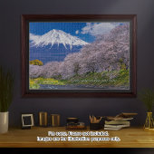 [1014] Mt.Fuji – Morning Light on the Cherry Path Puzzle