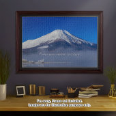 [1014] Mt.Fuji – Silent Morning, Frozen Beauty Puzzle