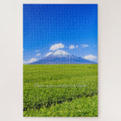 [1014] Mt.Fuji – Spring Sprouts in Tea Fields Puzzle (Vertikal)
