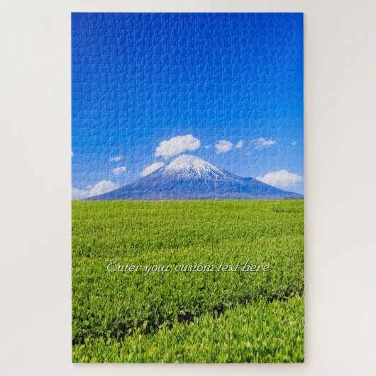 [1014] Mt.Fuji – Spring Sprouts in Tea Fields Puzzle (Vertikal)