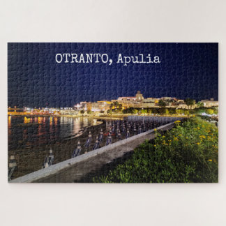 1014 Stück Personalisiert Otranto bei Nacht, Apuli Puzzle