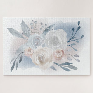 1014 Teile Watercolor Flowers Puzzle