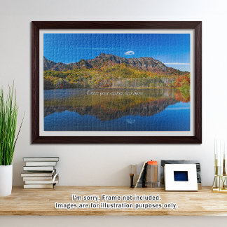 [1014] Togakushi Mountains – Autumn Reflections Puzzle