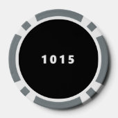 1015 Poker Pokerchips (Rückseite)