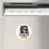 101. ABN im Flugzeug Division iraq Krieg Veteranen Magnet (In Situ (Geschirrspüler))