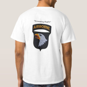 101. ABN im Flugzeug Division Patch schreiend Adle T-Shirt