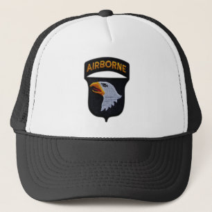 101. ABN Im Flugzeug Division Screaming Eagles Vet Truckerkappe