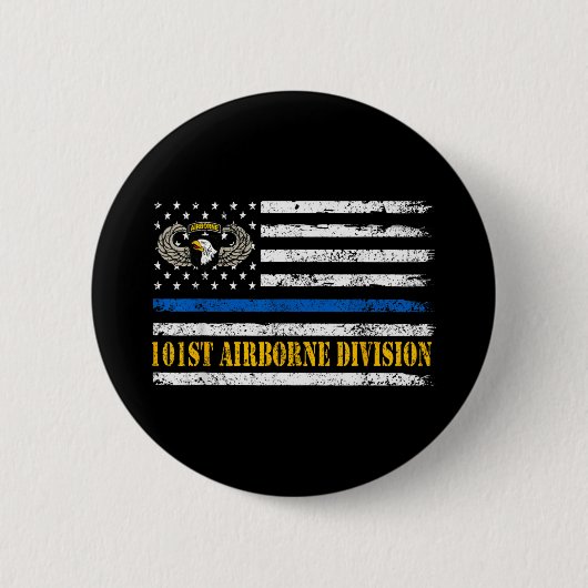 101. Airborne-Di-Veteran Button (Vorderseite)