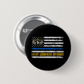 101. Airborne-Di-Veteran Button (Vorne & Hinten)