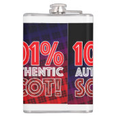101% Authentischer Schotte Flachmann (Rückseite)