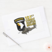 101. CAB - Apache Rechteckiger Aufkleber (Umschlag)