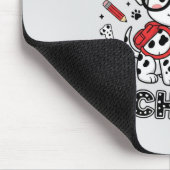 101 Days of School Cute Dog T-Shirt | Back to Scho Mousepad (Ecke)