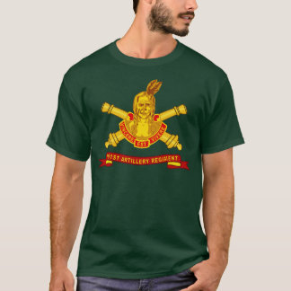 101. Field Artillery Regiment DUI w Br Ribbon X T-Shirt