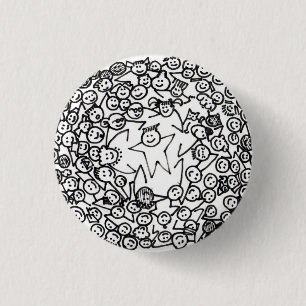 101 Freund-Knopf Button