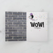 101. Geburtstag Funny Golden Retriever Card Karte (Innenseite)