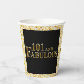 101. Geburtstag Pappbecher (Vorderseite)