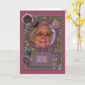 101. Geburtstagskarte Karte (Gelbe Blume)