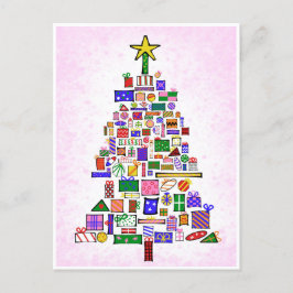 101 Geschenke Feiertagspostkarte