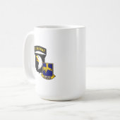 101. Im Flugzeug 502. Infanterie Kaffeetasse (Vorderseite Links)
