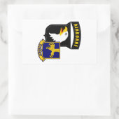 101. Im Flugzeug 502. Infanterie Rechteckiger Aufkleber (Tasche)