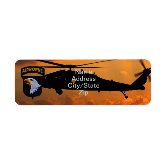 101. im Flugzeug ABN-Division schreiend Adlerpatch (Vorne)