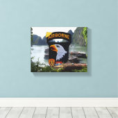 101. im Flugzeug ABN vietnam Kriegsveteranen Veter Leinwanddruck (Insitu (Holzboden))