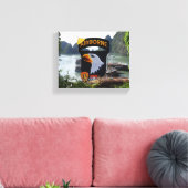 101. im Flugzeug ABN vietnam Kriegsveteranen Veter Leinwanddruck (Insitu (Wohnzimmer))