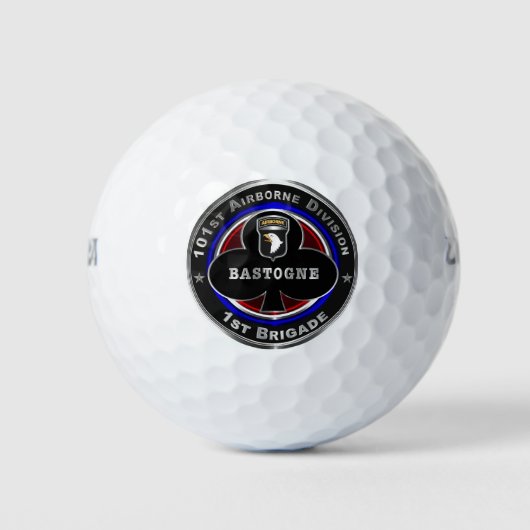 101. Im Flugzeug Abteilung 1. Brigade "Bastogne" Golfball (Vorderseite)