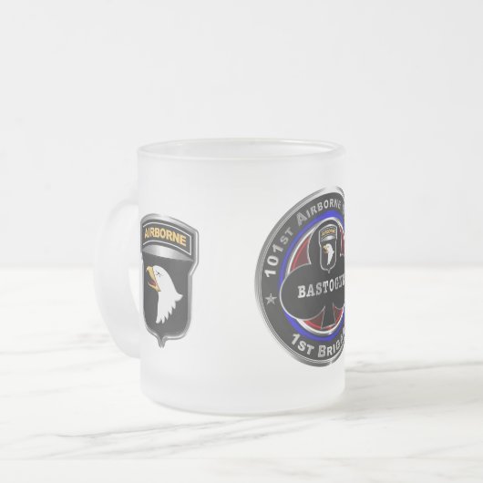 101. Im Flugzeug Abteilung 1. Brigade "Bastogne" Mattglastasse (Vorderseite Links)