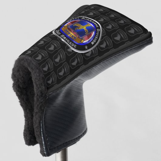 101. Im Flugzeug Abteilung 2. Brigade "STRIKE" Golf Headcover (3/4 Vorderseite)