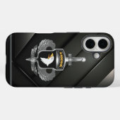 101. Im Flugzeug Abteilung Afghanistan Veteran Case-Mate iPhone Hülle (Rückseite (Horizontal))