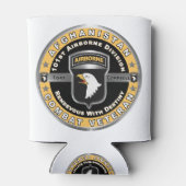 101. Im Flugzeug Abteilung Afghanistan Veteran Dosenkühler (Rückseite)